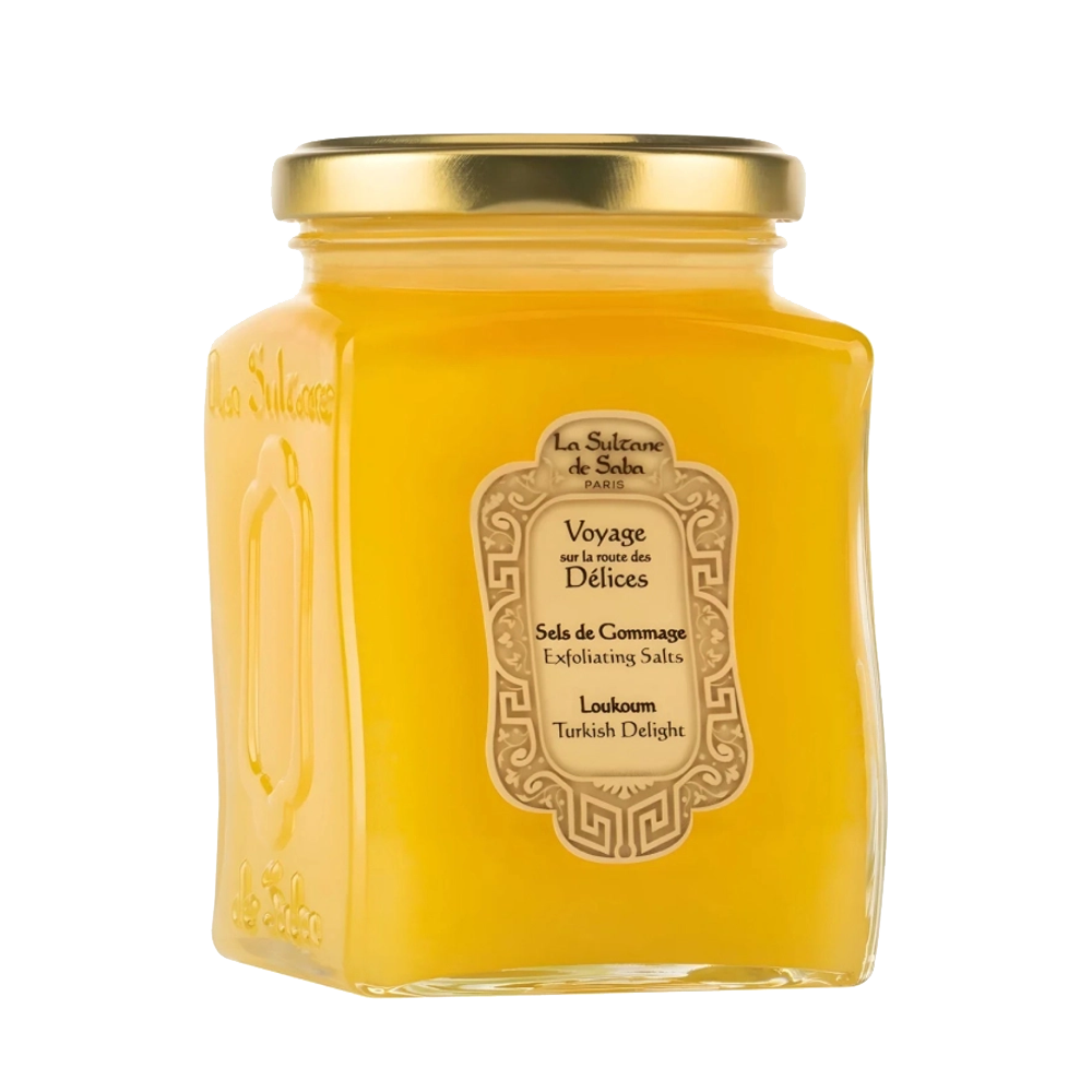 La Sultane De Saba Exfoliating Salts Loukoum 300мл - Сольовий скраб для тіла "Лукум" La Sultane De Saba Exfoliating Salts Loukoum 300мл - Сольовий скраб для тіла "Лукум"